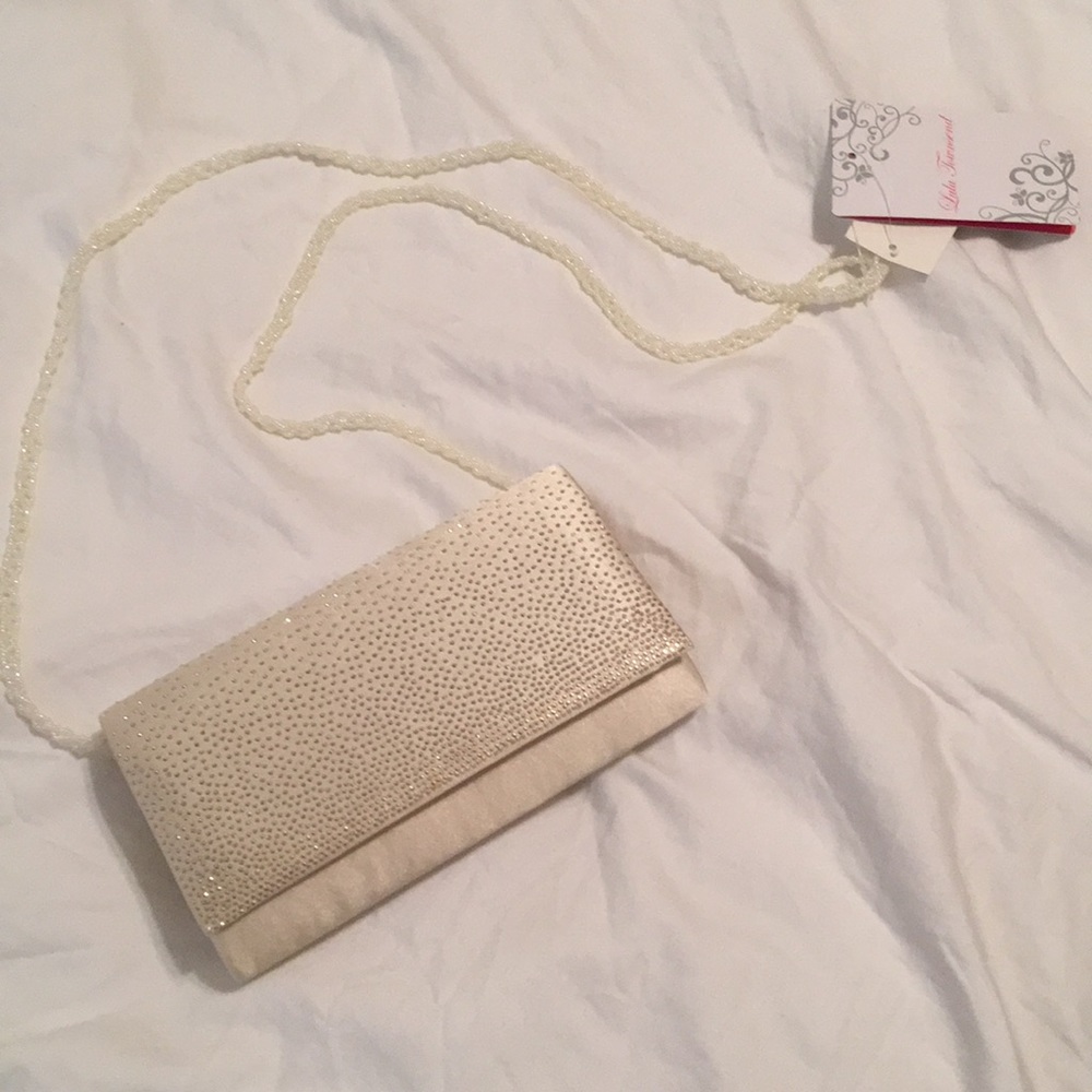 NWT Lulu Townsend champagne handbag 🥂